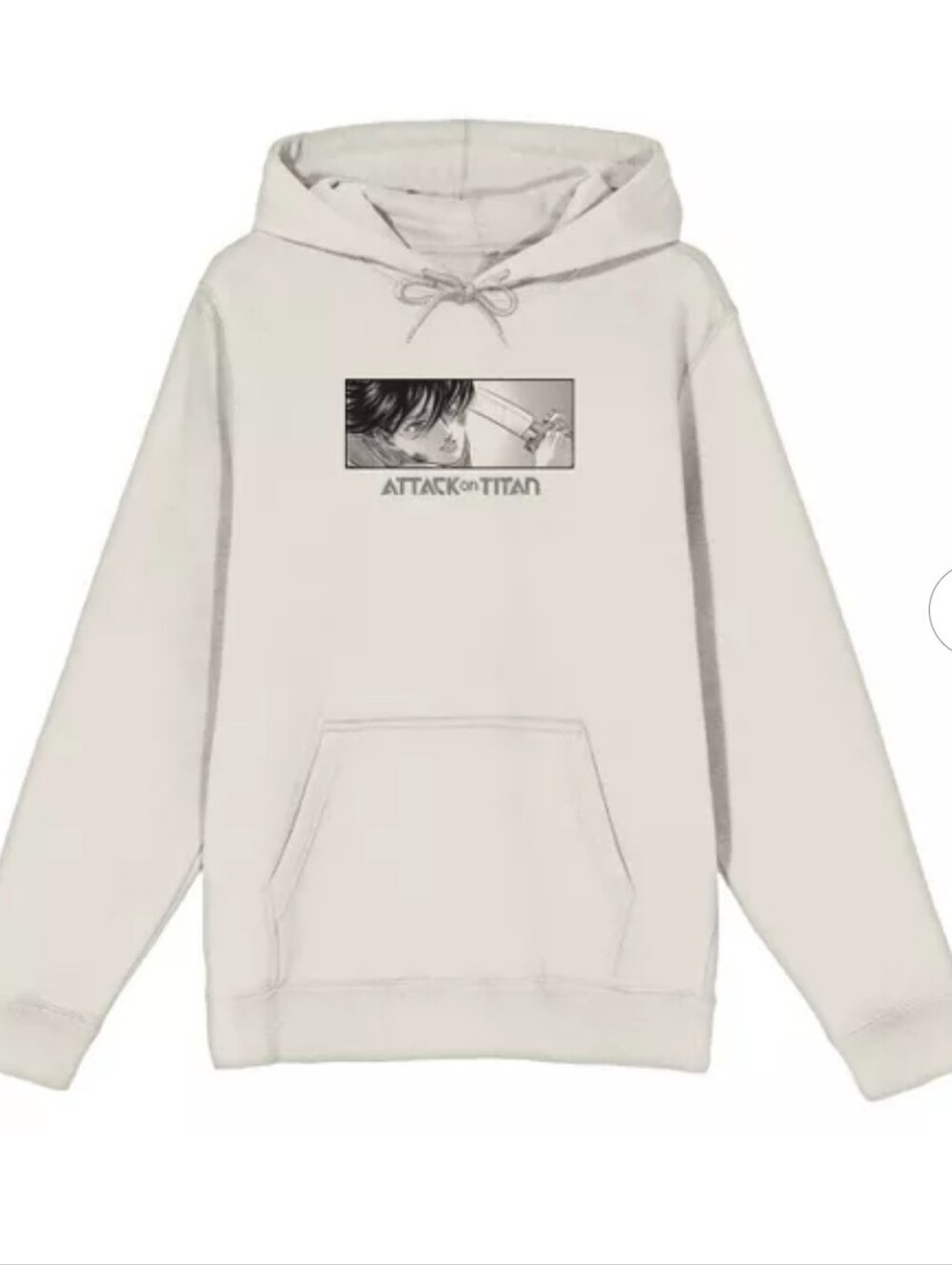 NWOT Bioworld Attack On Titan Sand Hoodie Manga Anime Size XL U12